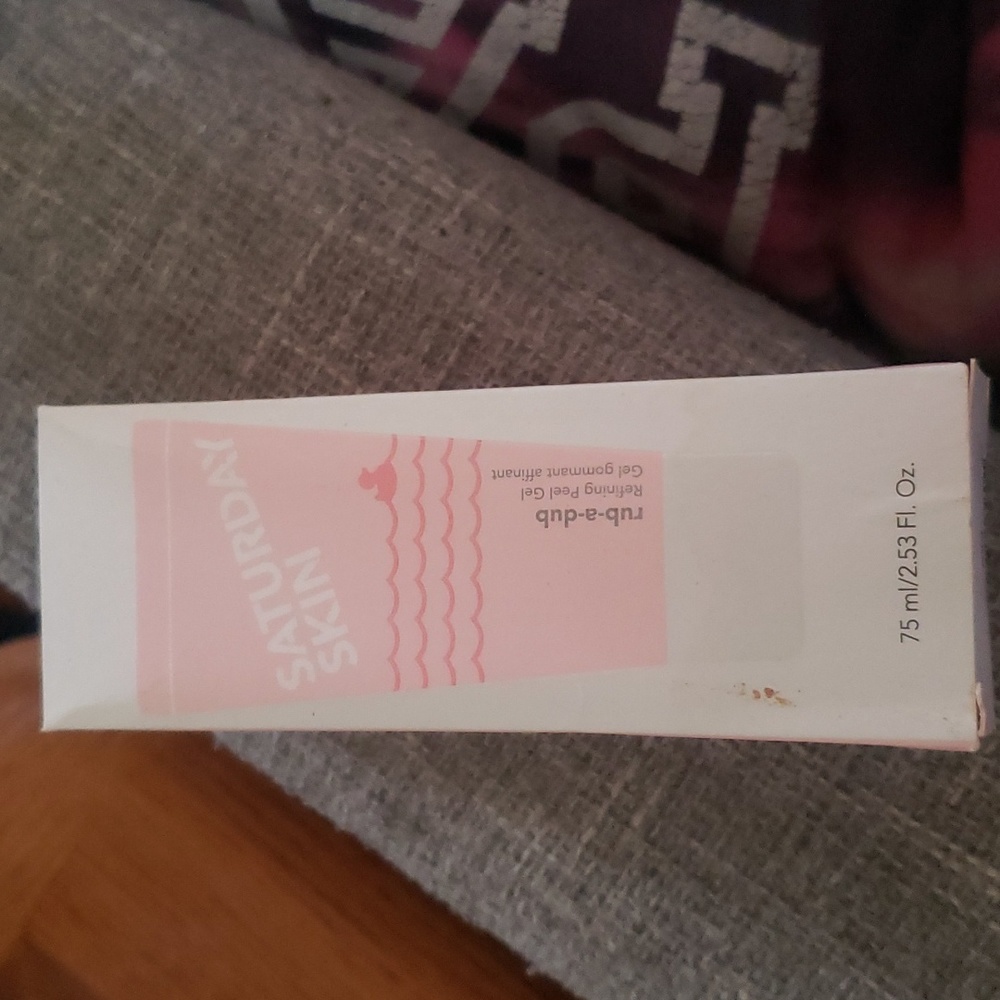 Saturday skin rub a dub refining peel gel